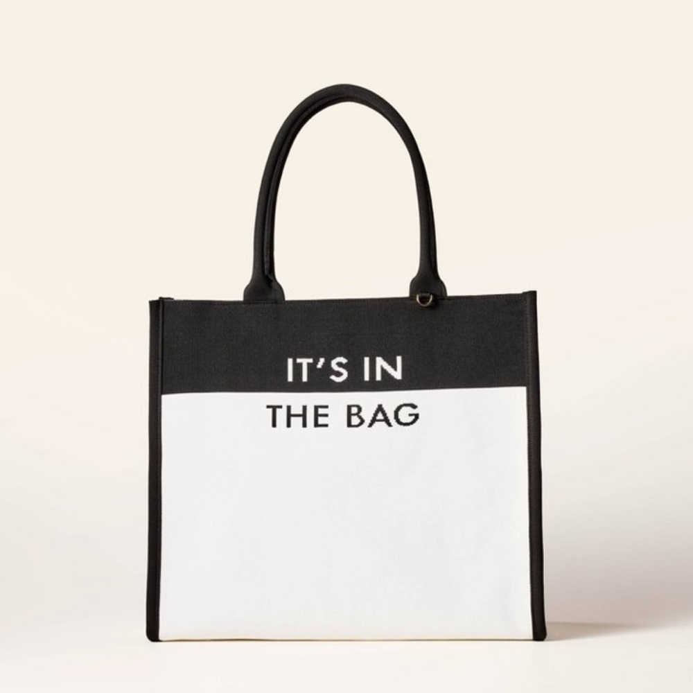 Kate Spade Limited Edition Black and White Tote Bag